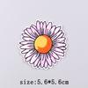 Sunflower Embroidery Patches For Clothing Thermoadhesive Patches For Clothes Cartoon Flower Sewing Fusible Patch Stickers Badges