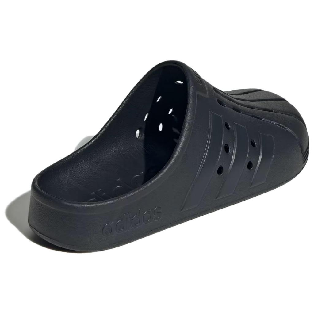 Adidas Adilette Clogs Comfortable Casual Odor Resistant Non Slip Closed Toe Slippers Unisex Footwear Black IG9163