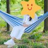 Outdoor Wind Hammock: Summer Swing, Indoor/Outdoor Tassel Hanging Net, Picnic & Camping Set
