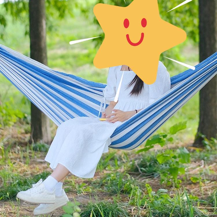 Outdoor Wind Hammock: Summer Swing, Indoor/Outdoor Tassel Hanging Net, Picnic & Camping Set