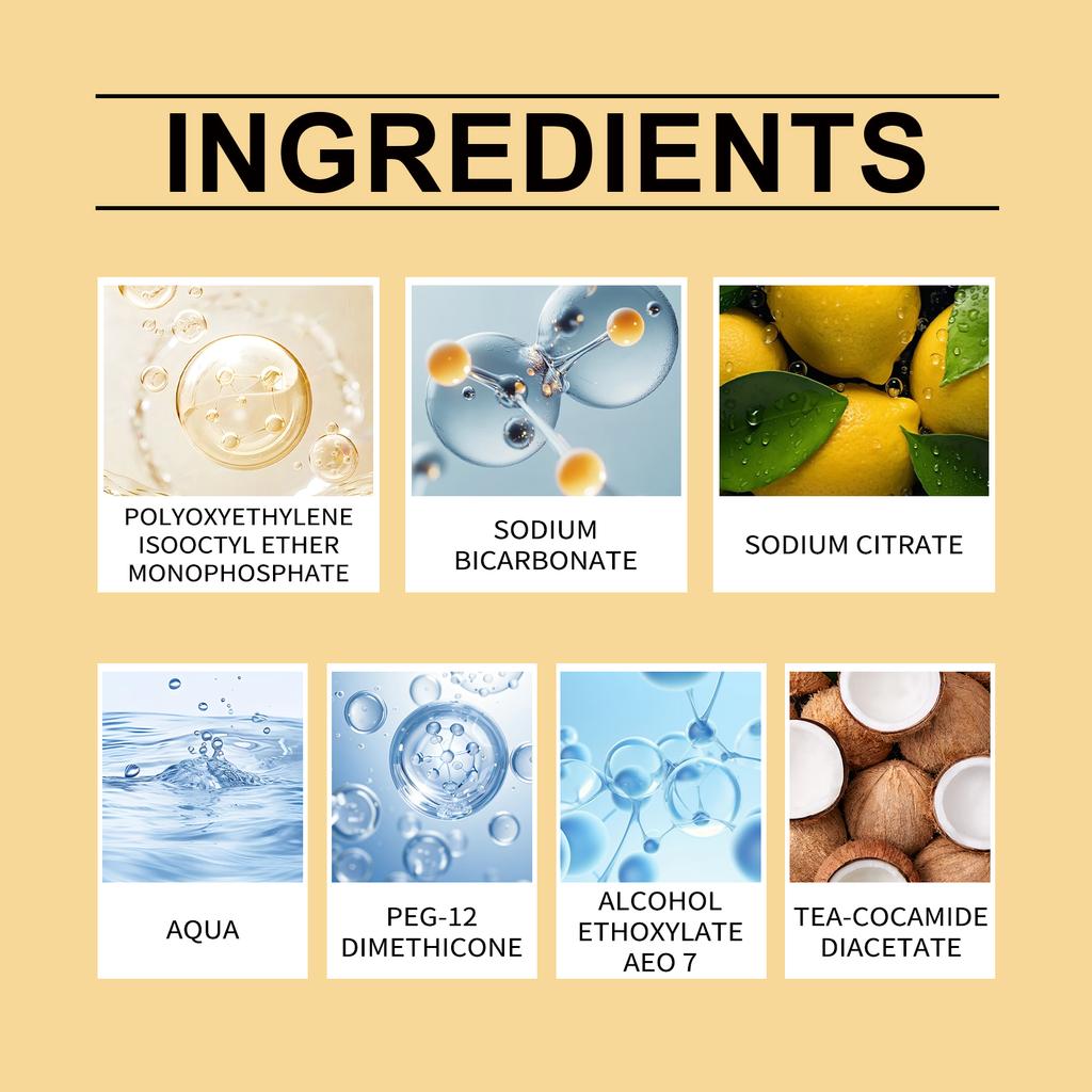 120ML Multi-Purpose Kitchen Foam Cleaner Powerful Grease And Oil Remover Hob And Oven Degreaser No-Rinse Foam Cleaner