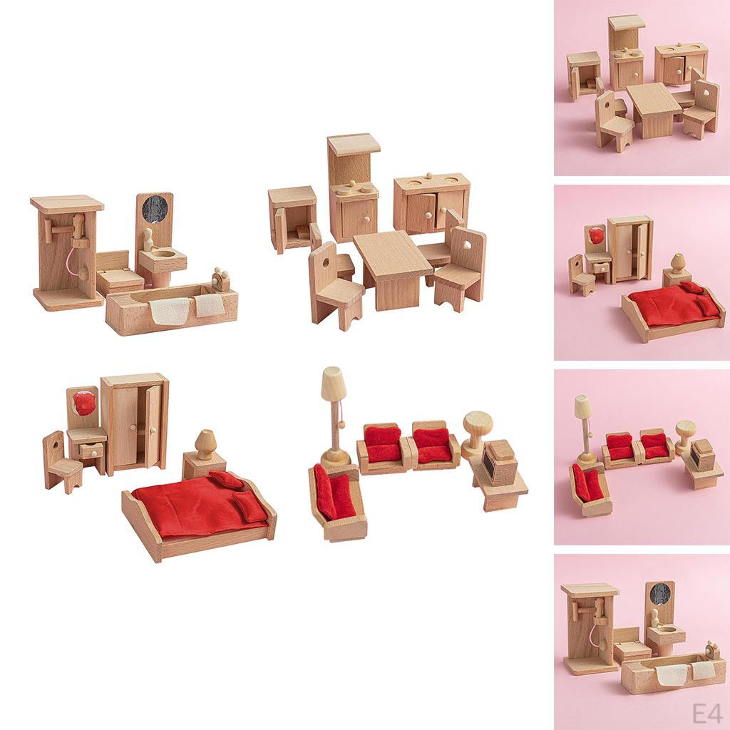 Room/Dining Room/Bedroom Furniture Decoration Pretend Toy