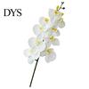 Maintenance Free Faux Floral Arrangements Artificial Phalaenopsis Silk Orchid Flower for Home Decor, Realistic Velvet Plant Decorative Plants Weddings