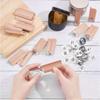 Large Flame Candle Making Handmade Burning Candle Accessory Wood Chip Candle Wicks Candle Cores