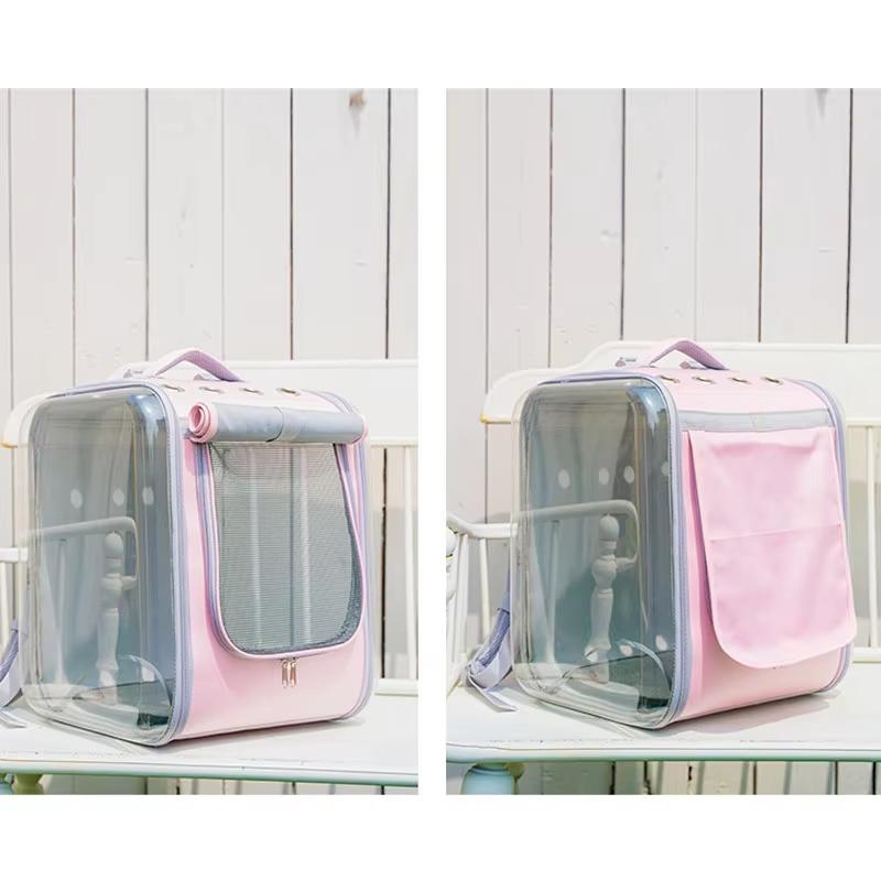 Pet Cat Carrier Backpack Breathable Cat Travel Outdoor Shoulder Bag for Small Dogs Cats Portable Packaging Carrying Pet Supplies
