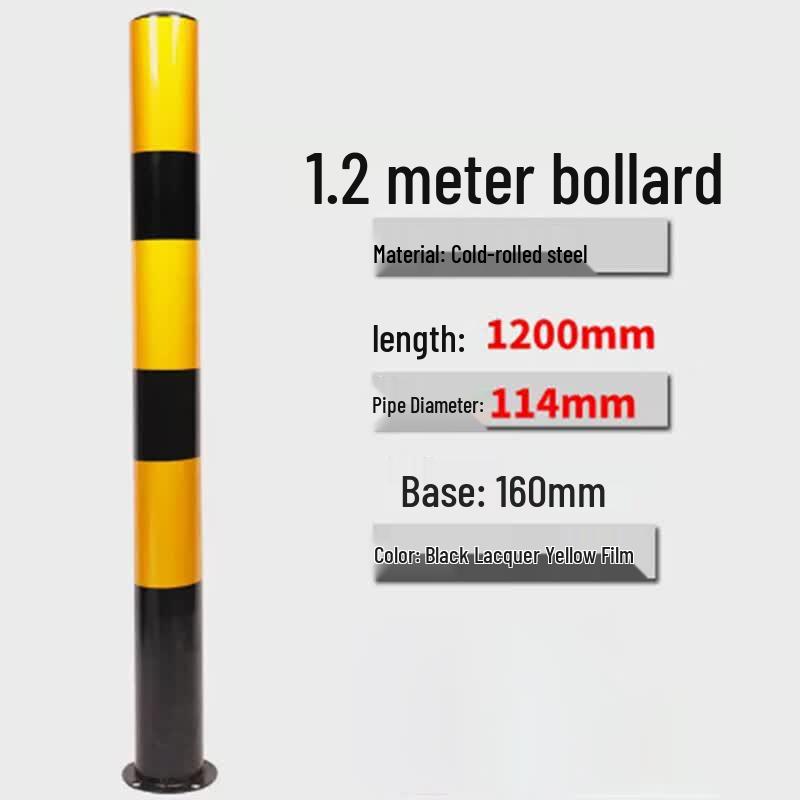 Reflective Steel Pipe Road Safety Warning Post