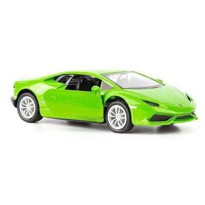 Modello di Auto pressofuso Lambor Huracan LP610-4 in Scala 1/36, Auto Giocattolo in Lega di Zinco, Veicoli a Retrazione Auto Giocattolo per Regalo