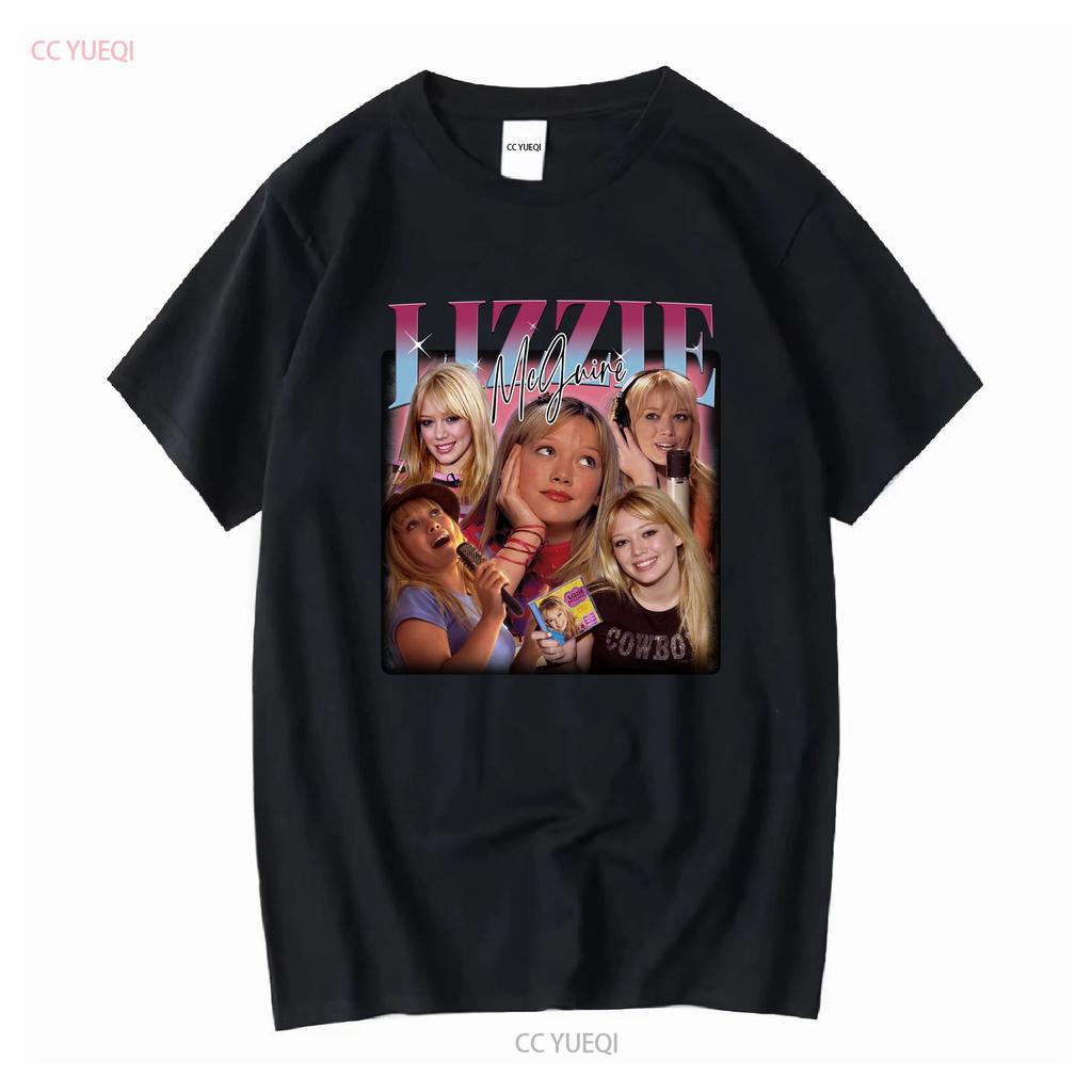The Lizzie McGuire Movie Family Vacation T Shirt Vintage Washed Stylish Graphic Stretched Streetwear Homme Slightly Unisex