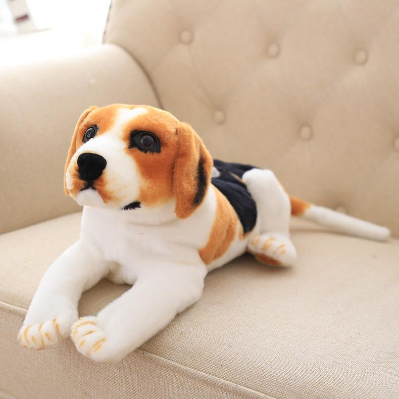 Set cutie de șervețele pluș animal desen animat creativ - Design câine cu pete și tigru