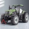 1/30 Alloy Tractor Model Diecast Metal Farming Tool Car Cultivated Land Car Agricultural Vehicles Model with Sound Kids Toy Gift