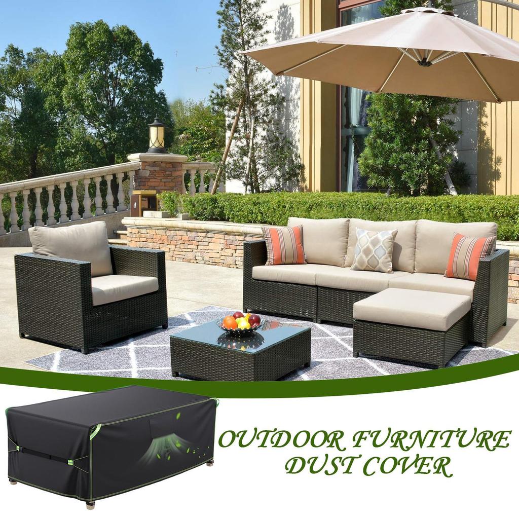 Outdoor Chair Covers Oxford Fabric Protector Outdoor Sofa Chair Dust Covers Waterproof For Home Hotel Porch Beach House Poolside