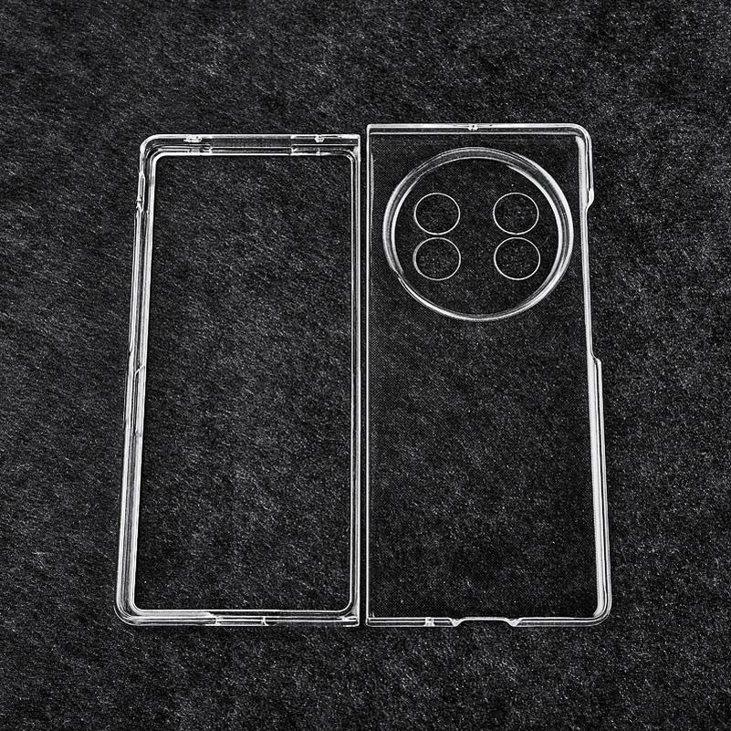 Hard Transparent Phone Case For VIVO X Fold5 x fold 3 Pro X Fold3 2 Lens Protects Back Cover