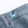 Zinc Zinc Alloy Snap Fastener Pants Pin Removable Clothing Accessories Jean Button Waist Buckle  Women