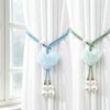 Plush Heart Curtain Holdback Rope Drapery Tieback Gifts Curtain Tieback  Home Decor