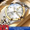 OUPINKE Watches Man 3262 Japan Mechanical Movement Waterproof Watches For Man Top Brand Dual Calendar Luxury Gifts Box