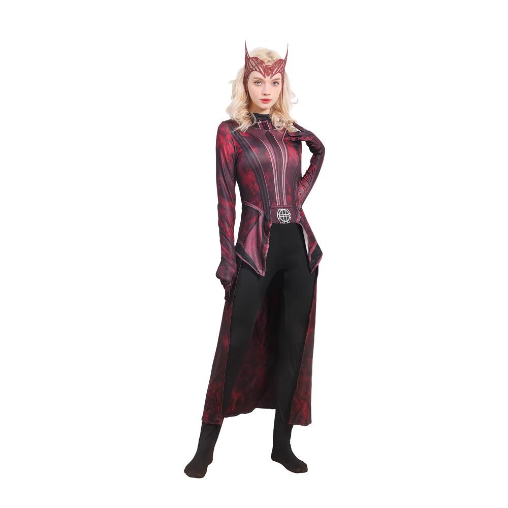 Drama americano Marvel WandaVision strega scarlatta servizio cosplay Wanda strega scarlatta stesso stile