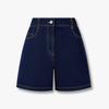 Denim Twill Backbanding Shorts 9176262983