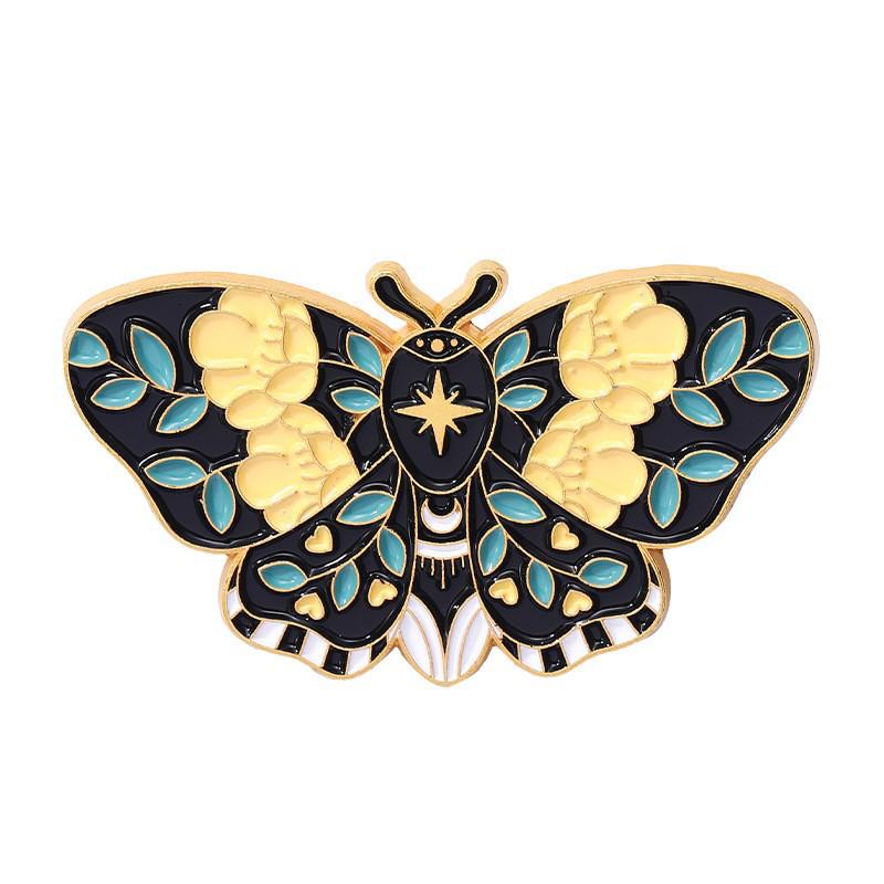 Exquisite Cartoon Butterfly Brooch - Personalized Insect Badge for Clothing and Bags