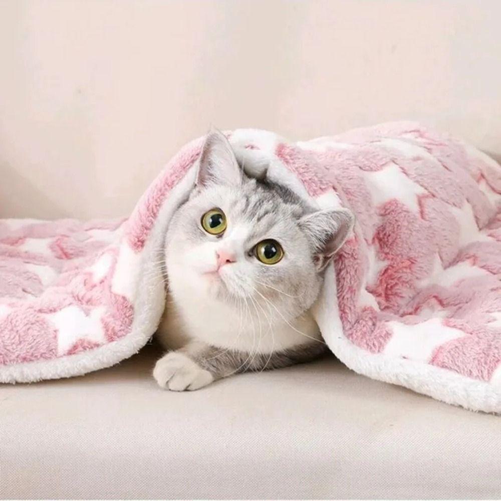 Warm Pet Sleeping Mat Thickened Warm Pet Pads Pet Pad Blanket Dog Sofa Mat Travel