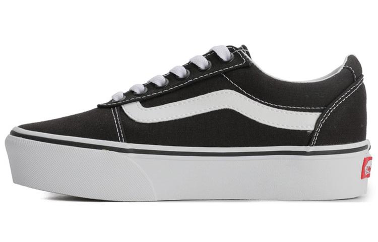 Кроссовки женские Vans на платформе Черно-белые Женские VN0A3TLC187 38
