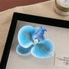 Cloth Flower Hair Clip Butterfly Orchid Pearl Orchid Flower Hairpin Duckbill Clip Korean Style Girl Hair Clip