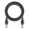 Rectangular Satellite DC Power Cable 100ft To DC Replacement for Mini IP68 Water Proof Indoor