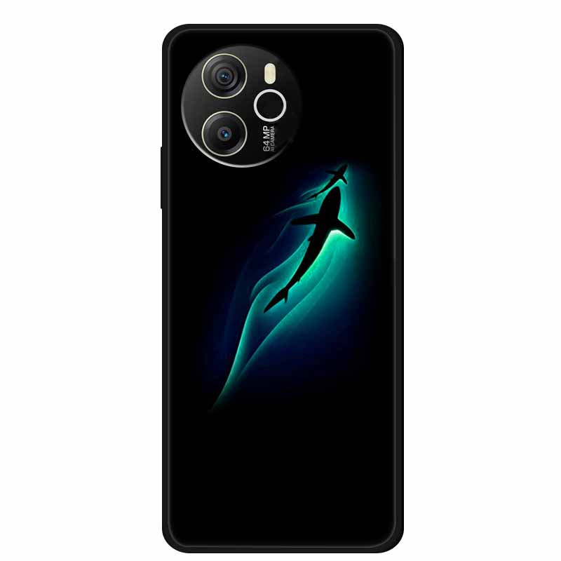 Handyhülle Für Blackview Shark 8 Rückseitenabdeckung Case 6.78" Schwarzes Silikon Weiche Hülle Für Blackview Shark 8 Hülle Shark8 Stoßfest