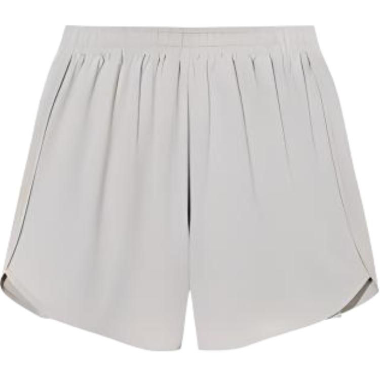 Anta Comfortable Simple Versatile Solid Color Casual Shorts Women shorts Pearl-Gray 962527506-2