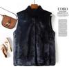 Fur Integrated Waterproof Mink Vest Jacket Autumn and Winter New Medium and Old Large Size Loose Fashion Temperament Short Vest