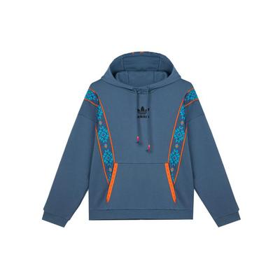 Originals Print Hoodie Sweatshirt Men Tops Ink-Blue GU1544