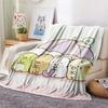 Sumikko Gurashi Flannel Blanket, High quality Comfortable for All Seasons, Home Decor, Warmth and Comfort