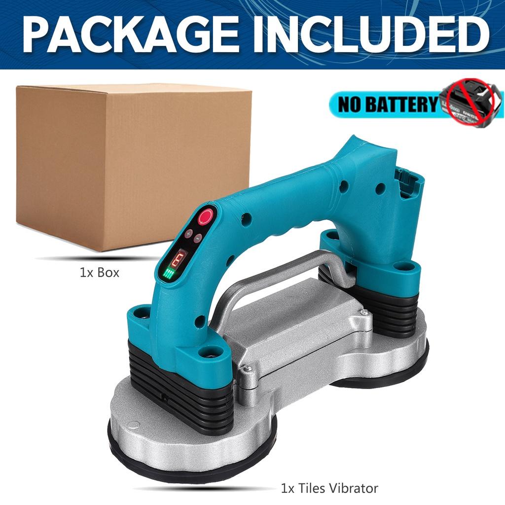 New 60-180cm Adjustable Tiling Tiles Machine Tiles Vibrator Suction Cup Protable Automatic Floor Vibrator Leveling Tool With Two Battery