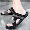Fashion Fashion Men Slippers Soft Indoor Home Slides Male Non-slip Summer Outdoor Beach Men Sandals Flip Flops Men Shoes Large Size 44