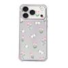 Special for Fresh Pink and White Flower Transparent Mobile Phone Case iPhone15promax Four-corner Anti-drop Case