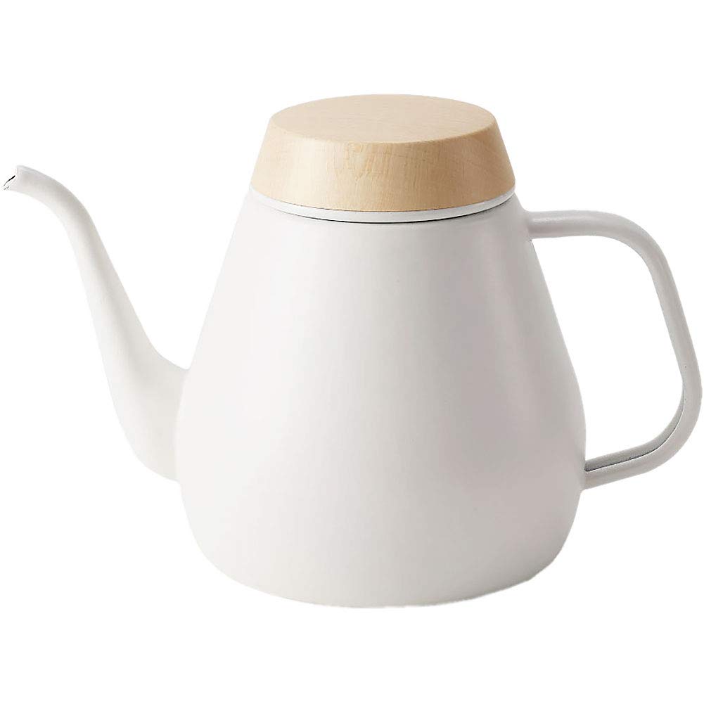 

Made in Japan by Drip Induction and Gas Compatible ovject, 1.8L Kettle, (Off-White) белый