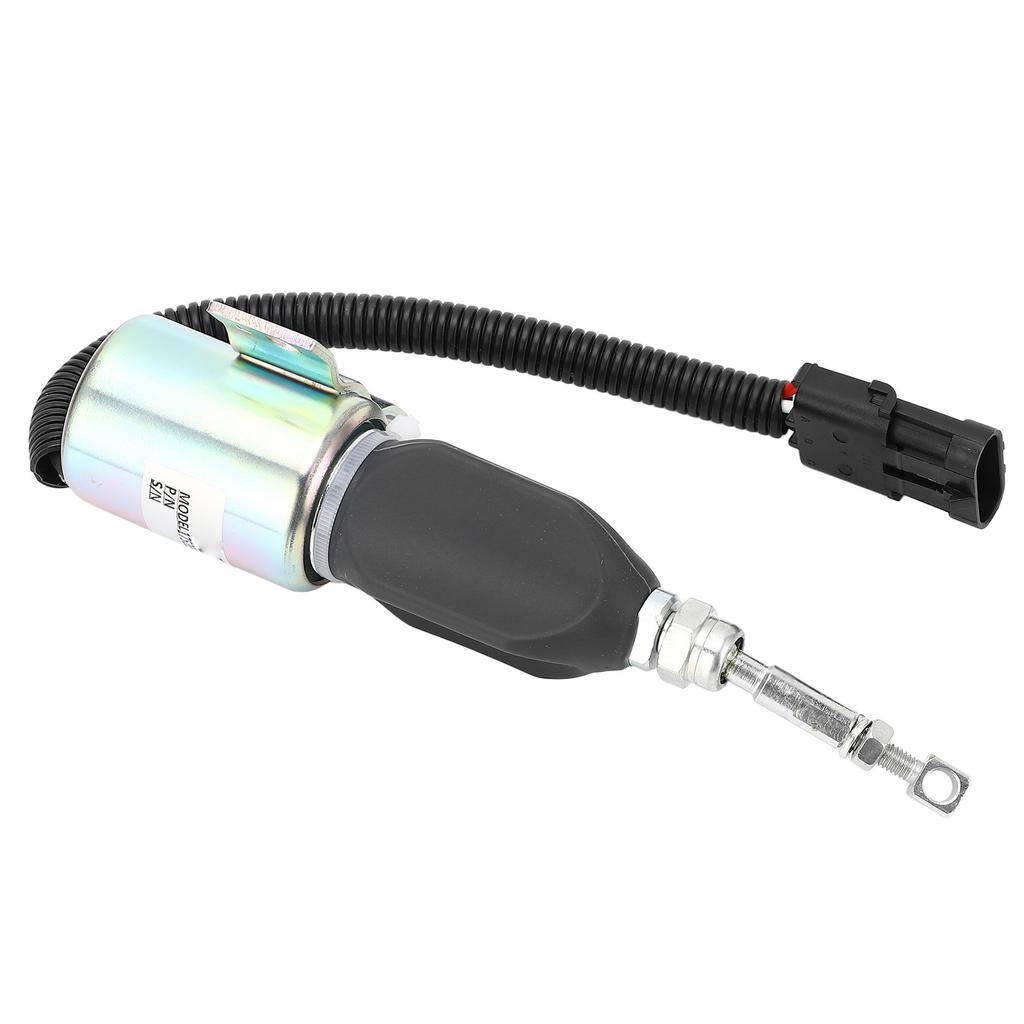 DC24V Fuel Shut Off Solenoid 1752ES 612600180008 Stop Solenoid Valve Fit for Cummins 5.9L 8.3L