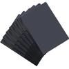 6Pcs File Sleeves with Rotating Clamp Document Test Paper Organiser Letter Size Filing Folder Hold 200 Sheet for Office