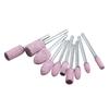 10Pcs Rotary Burr Grinding Head 1/8'' Shank Abrasive Wheels for Wood Carving Stone Polishing Rotary Power Tool