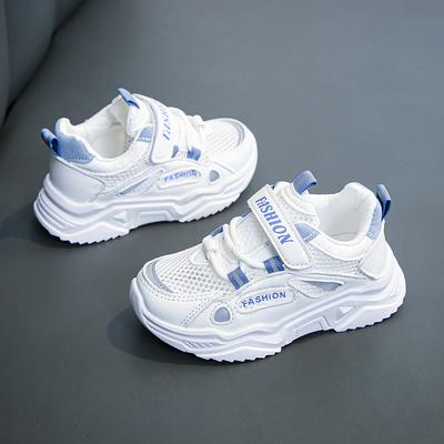 Boys Summer Net Shoes 2025 New Children's Mesh Breathable Dad Shoes Ultra-light Soft Sole Girls Sports Shoes