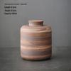 Shangqi Vintage Coarse Pottery Tea Caddy