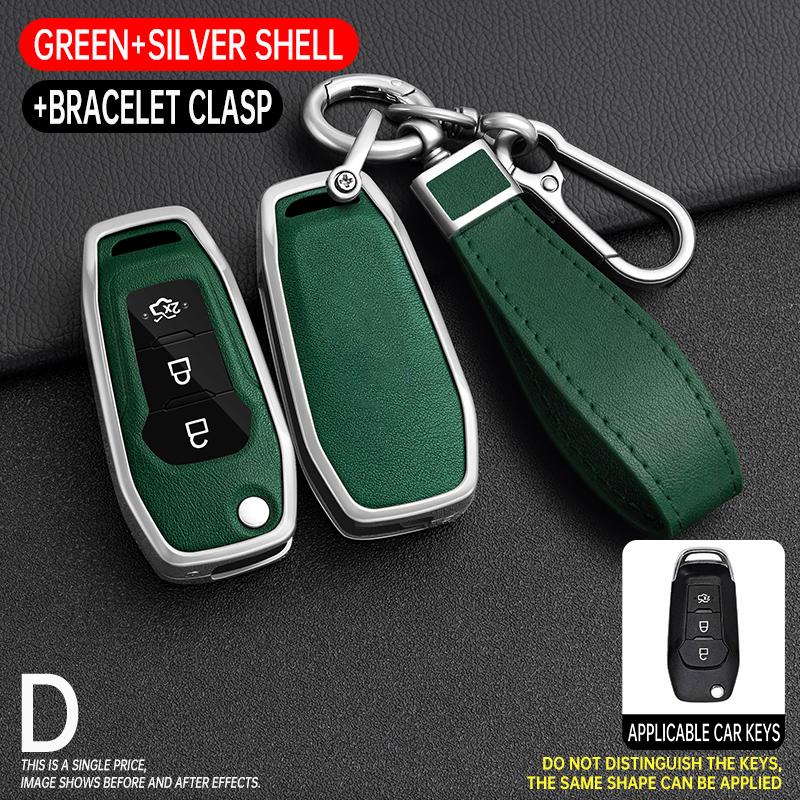 Interior Mouldings Car Remote Key Case Cover for Ford Figo 2017 Mondeo 5 Ecosport Fiesta Mk8 Everest Ranger Fusion Kuga Escort F