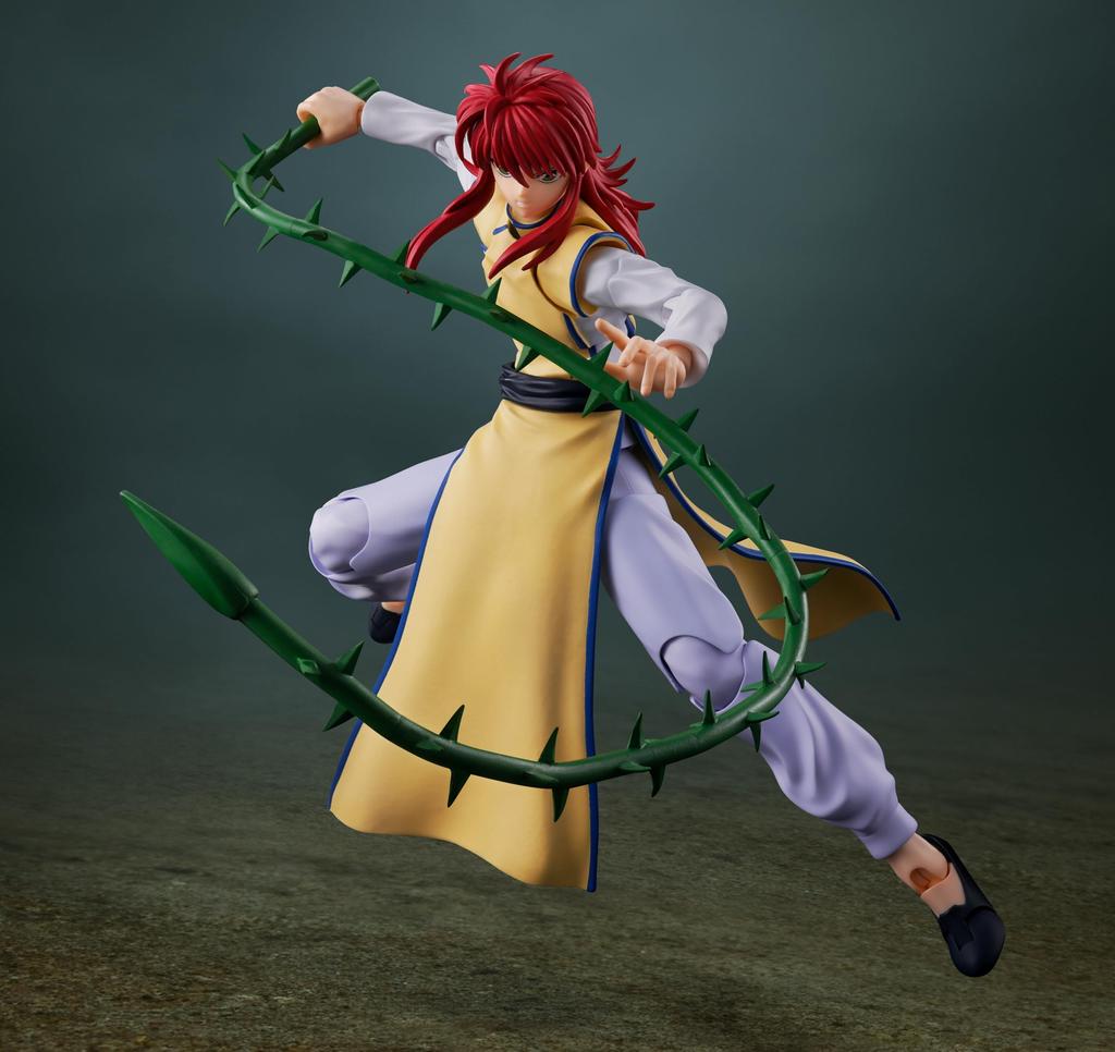 TAMASHII NATIONS Yu Yu Hakusho Kurama 150mm PVC ABS Painted Action Figure S.H.Figuarts Approx. &