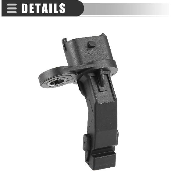 Motoforti Camshaft Position Sensor, for Mercedes-Benz C300 CLA250 GLC300 E300, Plastic, 2709050600, Black