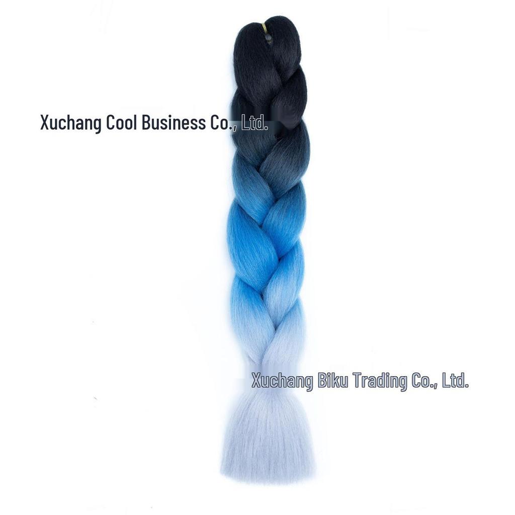 Three, Four, Five-Color Gradient High-Temp Fiber Jumbo Braid Material