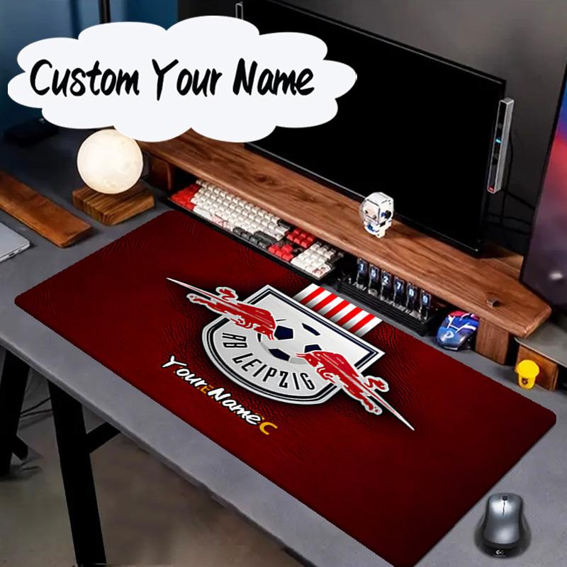 Custom Name Mouse pad Leipzig Soccer Crest Mouse pad, Gaming Mouse Pad, keyboard pad, Desk Decor for computer notebook Fan Birthday Gift