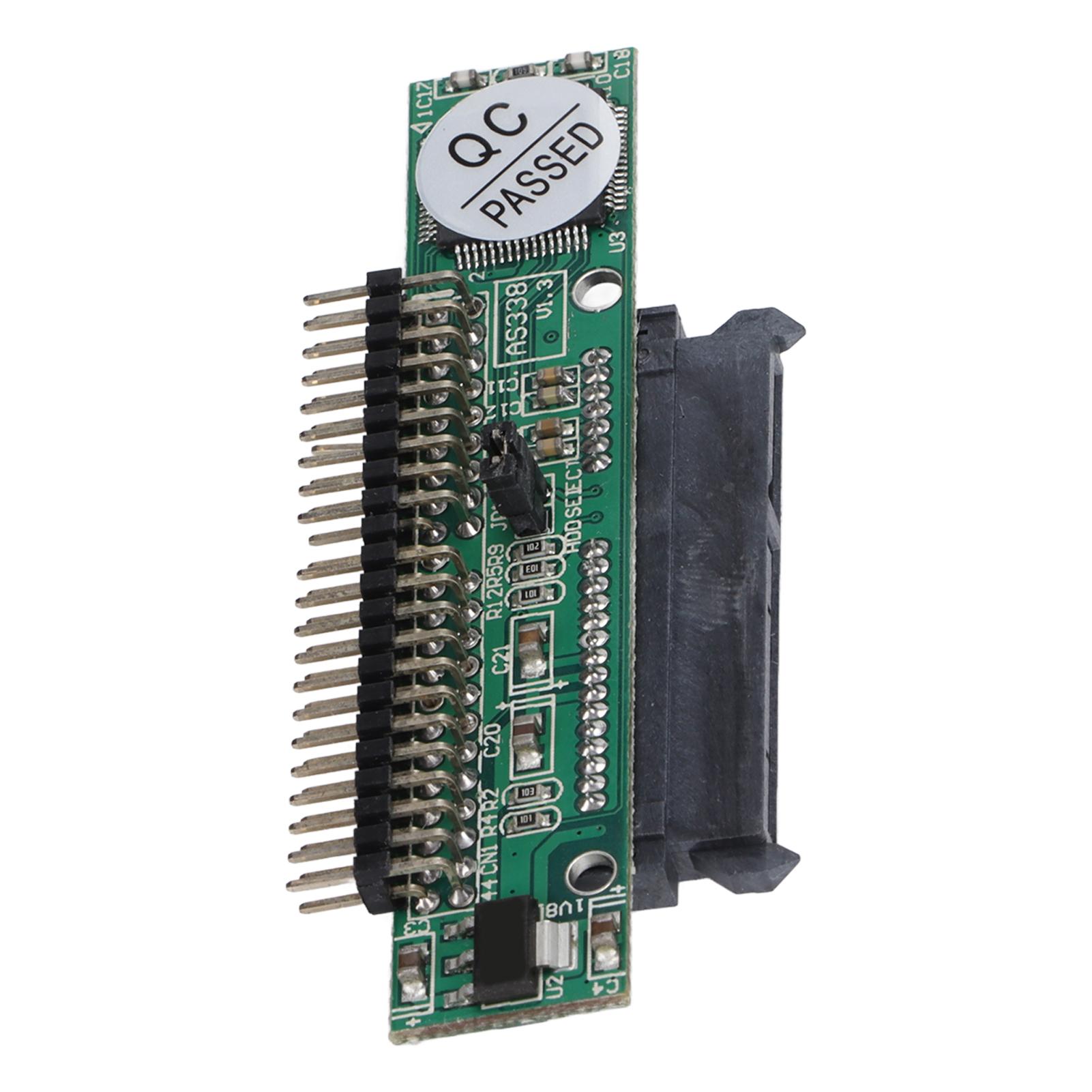 

Адаптер SATA-IDE Serial ATA 7+15P Female to 44 Pin Male PATA Computer Drive Converter для ноутбука