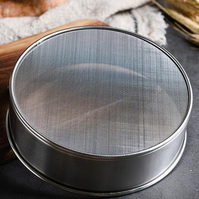 Edelstahl Feine Mesh Öl Sieb Mehl Sieb Sichter Sieb Kuchen Backen C