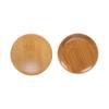 4 Pack Tea Cups Bamboos Coaster Heat Insulation Mat for Coffees and Wine Enthusiasts Beverage Cups Heat Insulation Pad
