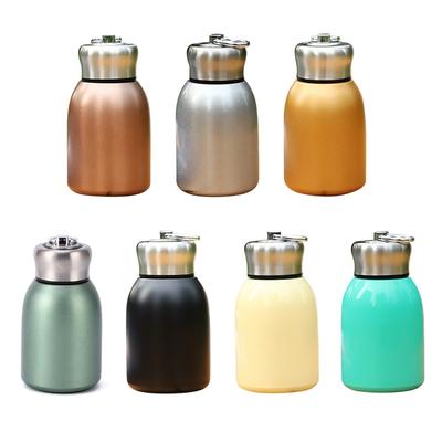 Cute Pocket Coffee Mug Portable Thermal Mug Stainless Steel Insulation Cup Coffee Cup Vacuum Flasks Water Bottle for Girls Kids