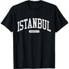 Istanbul Türkei College Universitätsstil T-Shirt